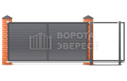 Механические ворота 2200×3200 ВЭ-4912